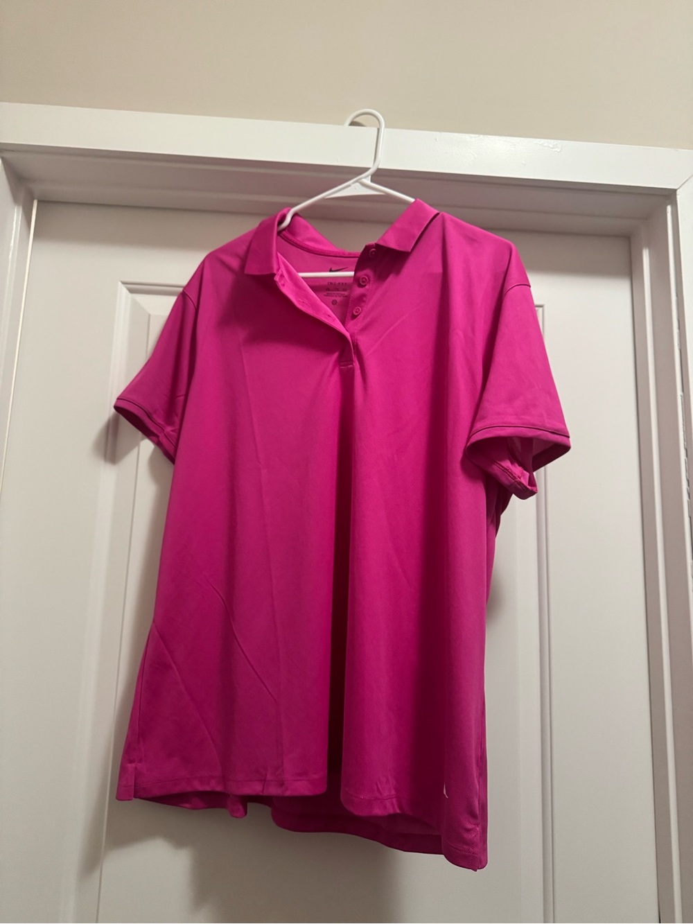 Pink Nike Polo